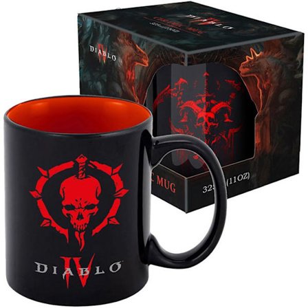Muki - Diablo IV - Nekromantti-sigili - 330 ml - Tyylikäs keraamiikka