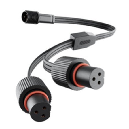 Y-Splitter skjøteledning med dobbel utgang kompatibel med Efy Permanent Light