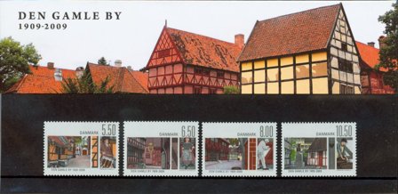 Danmark 2008 - Den Gamle By - AFA souvenirmappe 82