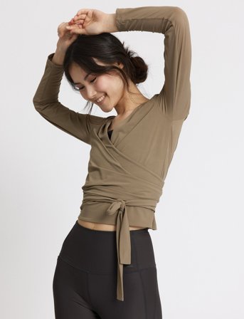 Rethinkit Studios Wrap Tee Valencia - Brown - L