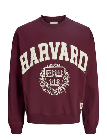 Jack & Jones | Jorharvard Sweat C.n Styd Ss25 | XL