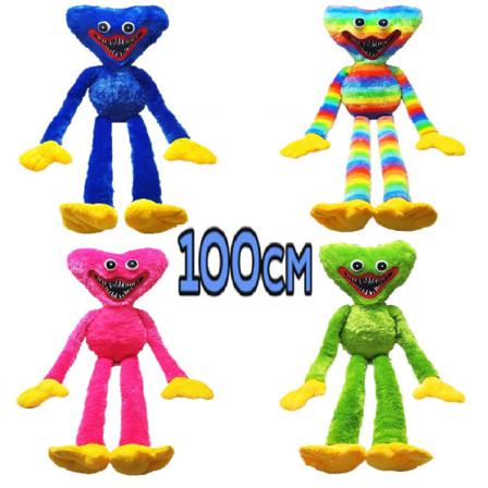 Xl 100cm Huggy Wuggy Fylld Plyschleksak 100cm Grön