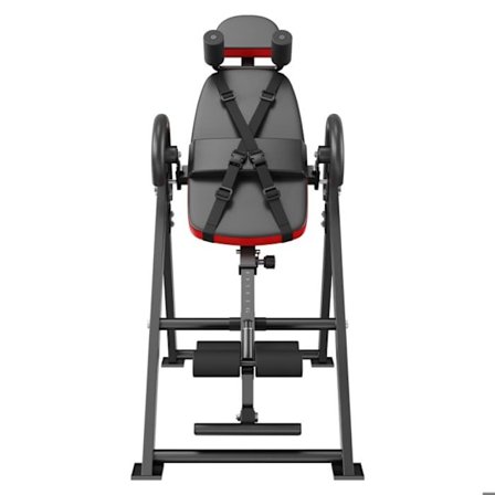 "Robust Decompression Backbench Workout Equipment - Adjustable Headrest - Red/Black"