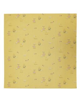 Duk Hønø 90x90 cm Gul