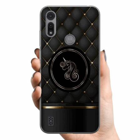 Motorola Moto E6i Tpu Mobilskal Luxury Unicorn
