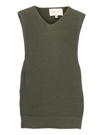 Konparis Life V-Neck Vest Cs Knt Green Kids Only