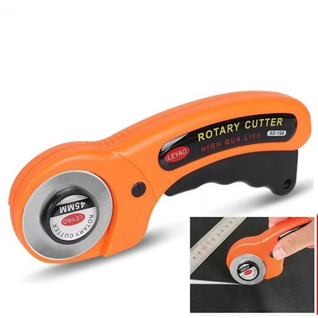 45 mm rulleskærer 10 stk. klinge syning quilt stofskærer rulle læder skæreværktøj sæt DIY patchwork syning quilting