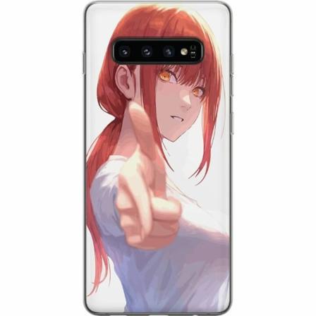 Samsung Galaxy S10 Skal / Mobilskal - Makima Chainsaw Man