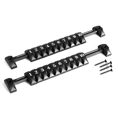 Bordfodbold Målholdere, 10 Tal Plastik 2 stk. Bordfodbold Måltæller Letvægts Bærbar til Standard Bordfodboldborde