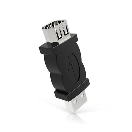 Firewires IEEE1394 6-nastainen naaras USB-urosliittimiin toimistokäyttöön