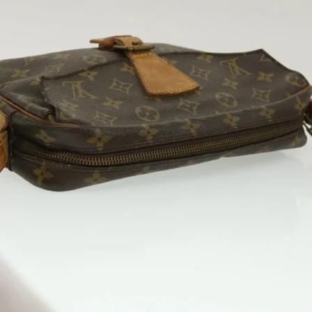 Louis Vuitton Vintage, Pre-owned Canvas Jeune Fille Bruin, Dames, Maat:ONE Size,leer