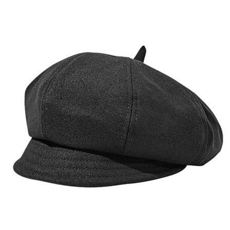 Newsboy-hatt for kvinner vinterhatter Baker Boy-hatter justerbare for damer