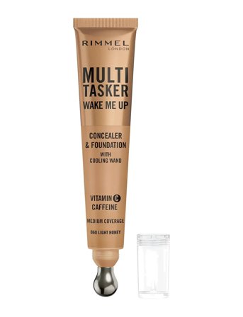 Rimmel Multi Tasker Wake Me Up Concealer & Foundation Light Honey 060 20.0 Ml - 20 ML