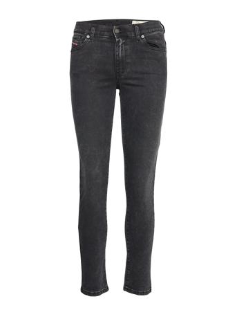 D-Roisin Trousers Skinny Farkut Musta Diesel Women