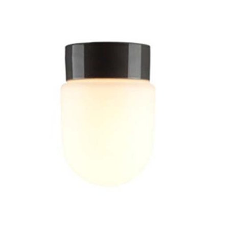 Ifö Electric Fridhem Takarmatur grå, IP54, rak, E27, Belysning