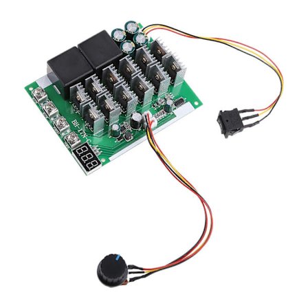 til DC Motor Hastighedsregulator 12V 24V 36V 48V 10-55V 60A Fremad / Bak Kontakt