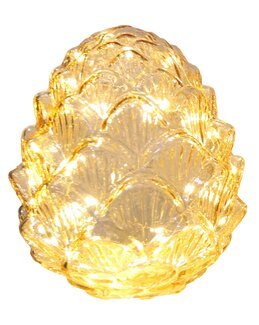 Bordsdekoration Kotte med LED ljus - Jul - Pixie Design