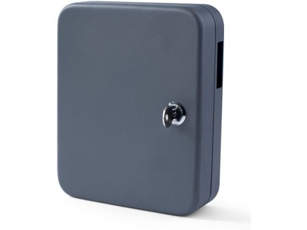 PAVO Nyckelskåp 20 nycklar grå - Lyreco - Kontorsmöbler och inredning - Skåp och hyllor - Nyckelskåp och tillbehör