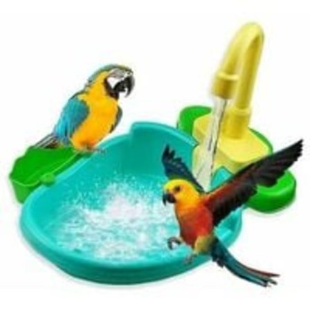 1 st automatisk papegojbad badkar kran papegojbad