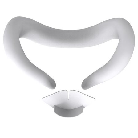 Meta Quest 3 Eye Mask Suojakuori nenätuella - Valkoinen