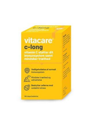 VitaCare VitaCare C-Long 150 depottabl., Helse & Madvarer, Vitaminer, C-vitamin