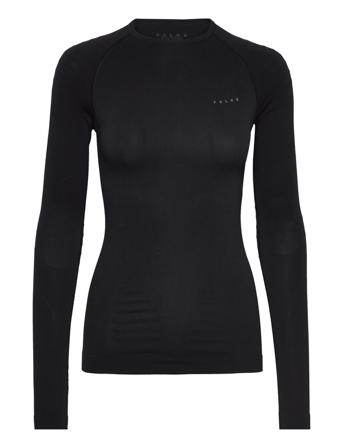 W Longsleeved Shirt Tight W Black Falke Sport