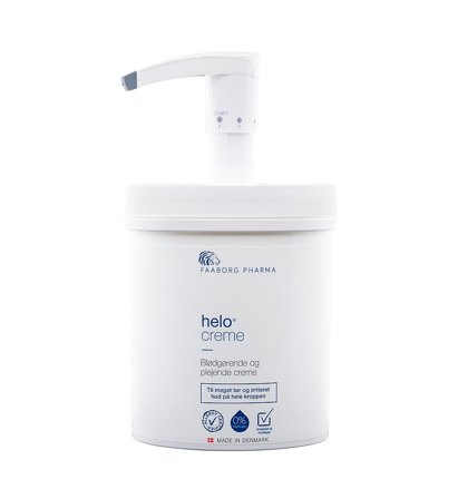 Faaborg Pharma Helo Creme Krukke M/Pumpe 1000 ml, Skincare, Skincare Til Børn, Øvrigt