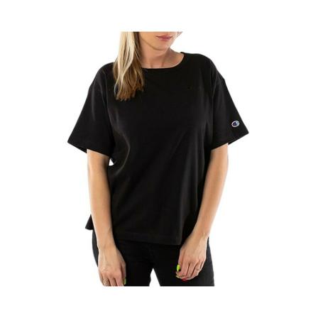 Champion, Koszulka Crewneck 112732 Kk 001 XS Czarny, Kobieta, Rozmiar: XS