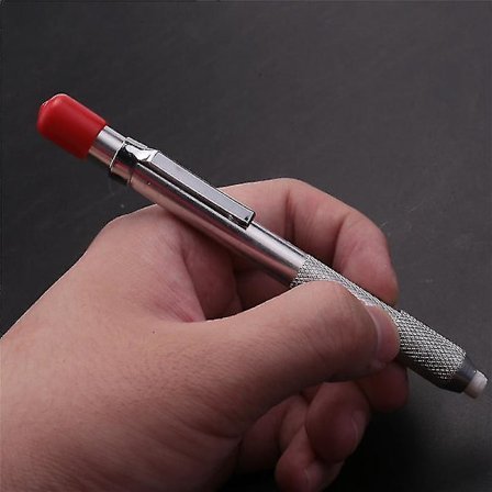 2 stk. Såpesteinholdere Runde Såpestein Såpesteinpenn med 12 stk. Etterfyllinger for Sveiseverktøy og Mer