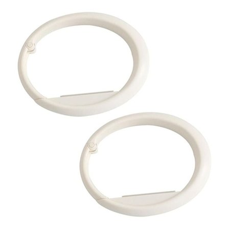 Vikbar Handväskkrok för Bord - Vit (1-pack) - Kompatibel med Restauranger & Hemmabruk