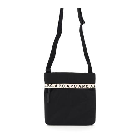 A.p.c. - Axelväskor - Svart - Herr - Storlek: One Size, Herr, Storlek: ONE SIZE