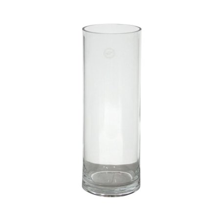Vas IN HOME D18xH50cm, klart glas