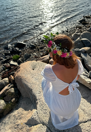 BUBBLEROOM Smock Maxi Dress Klær