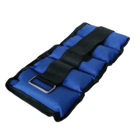 Justerbare Beinvekter Blå 1,5 kg Ankelvekter Rem Enkelt Modulert Treningstilbehør for Trening Fysisk Restitusjon