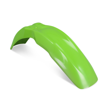 Parafango Anteriore Rtech Verde - Kawasaki KX 65 2001-2022