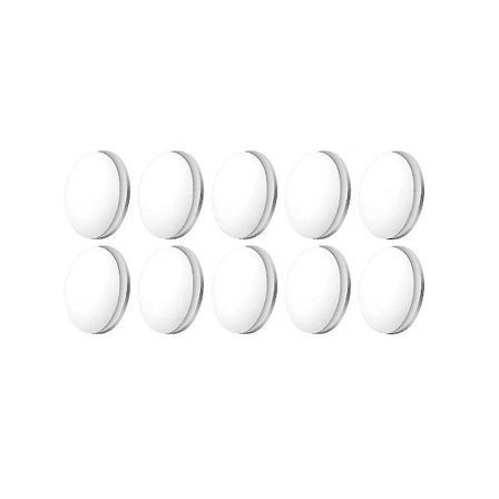 10 stk Magnetiske Gardinvægte Dragevægte Magnet Bruseforhæng Vægte Bund Til Dug Gardin, Hvid