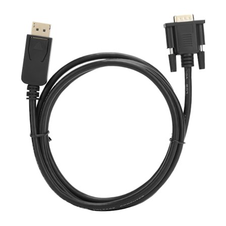 DP till VGA-kabel 1080P-omvandlare för HP/Dell/Asus/Lenovo PC-bärbara datorer 1,8 meter