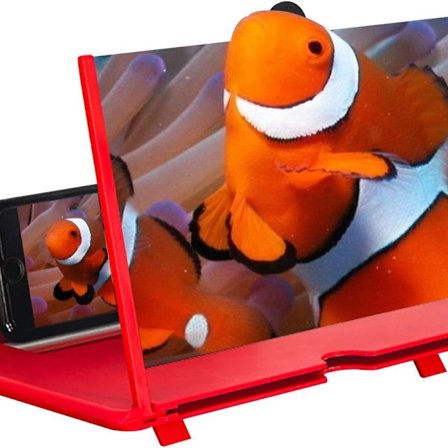 12 tommer skærmforstørrelsesglas, mobiltelefon forstørrelsesskærm