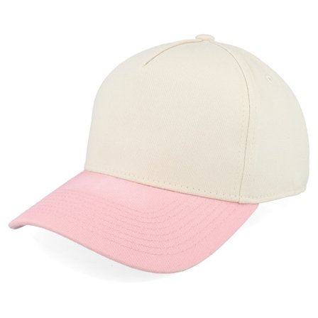 Equip - Beige adjustable Keps - Blank Stone/Light Pink A-frame Adjustable @ Hatstore