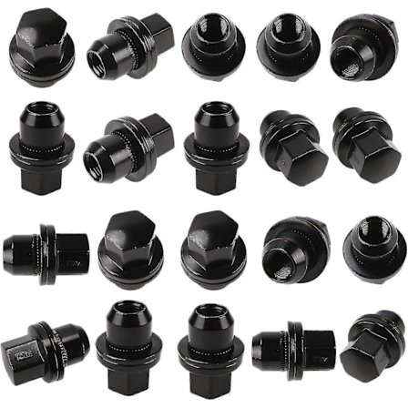 Hjulmuttere for Discovery 22mm 20 stk. Rustfrie stål hjulmuttere for Range Rover (l322 2006-2012) Range Rover Sport (2006-2013)