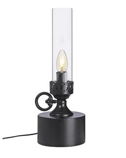 Pöytävalaisin Urban Musta