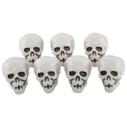 Dødningehoved Dekoration 8-pak