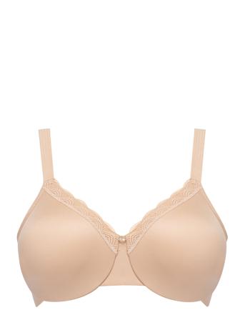 Co Bra Wired 3 Parties Lingerie Bras & Tops Full Cup Bras Beige CHANTELLE