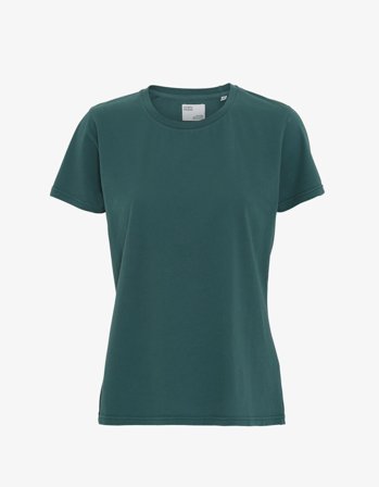 Women Light Organic Tee - Ocean Green - XL