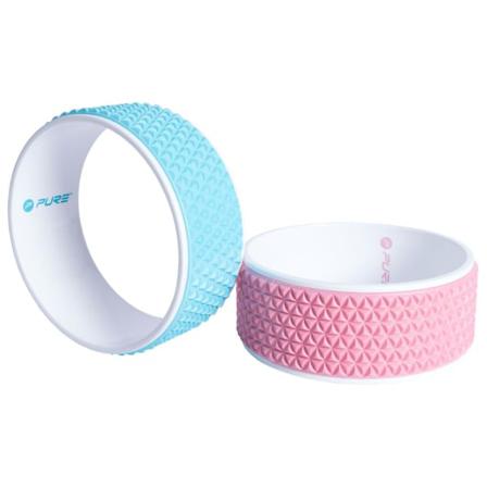 Pure2improve Yogahjul 34 Cm Rosa Och Vit Rosa
