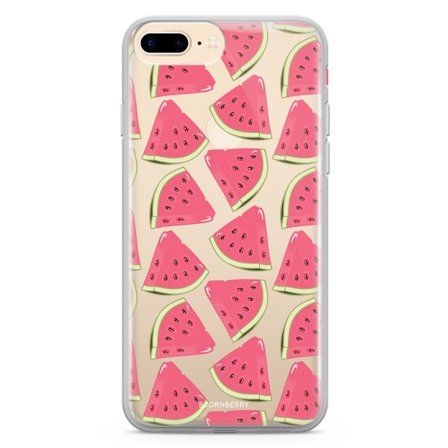 Bjornberry Skal Hybrid iPhone 7 Plus - Vattenmelon