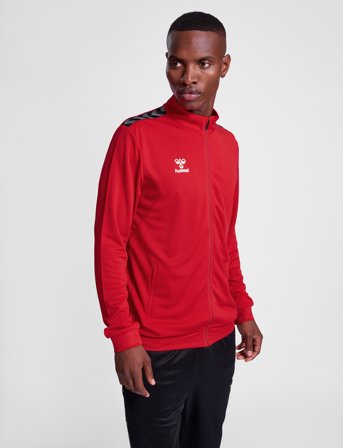 Hummel Hmlauthentic Pl Zip Jacket - Red - XXL