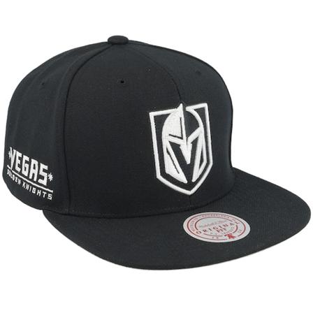 Mitchell & Ness - NHL Noir snapback Casquette - Vegas Golden Knights Evergreen Black White Cap Black Snapback @ Hatstore