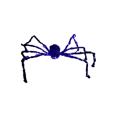 Valoisa jättimäinen hämähäkkipuku kauhu lelu kotijuhliin halloween-koristeluun 30-150cm30CM