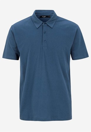 Cellbes of Sweden - T-shirt med krage - mörkblå - för herrar - 3XL